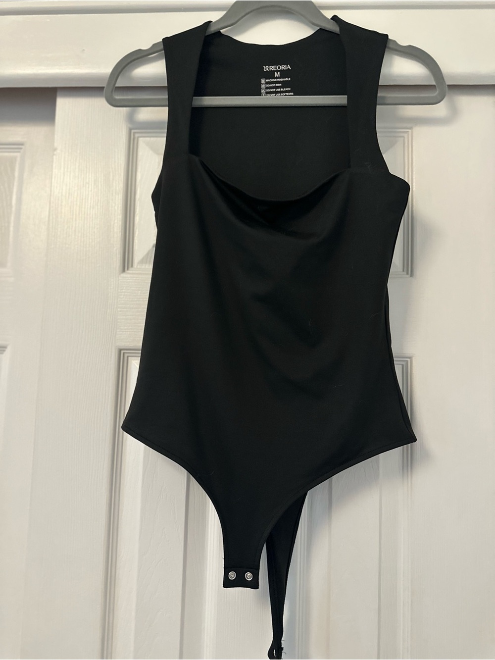 Black One Piece Bodysuit